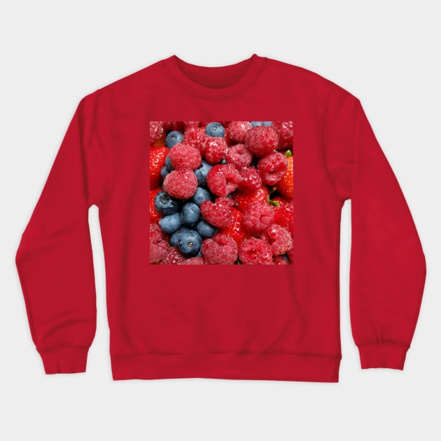 Berry Bonanza Crewneck Sweatshirt by Christine aka stine1